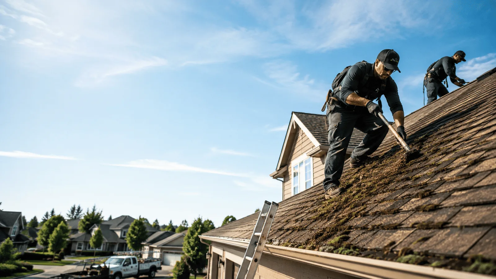 Roof Moss Removal in Lamar, PA near me